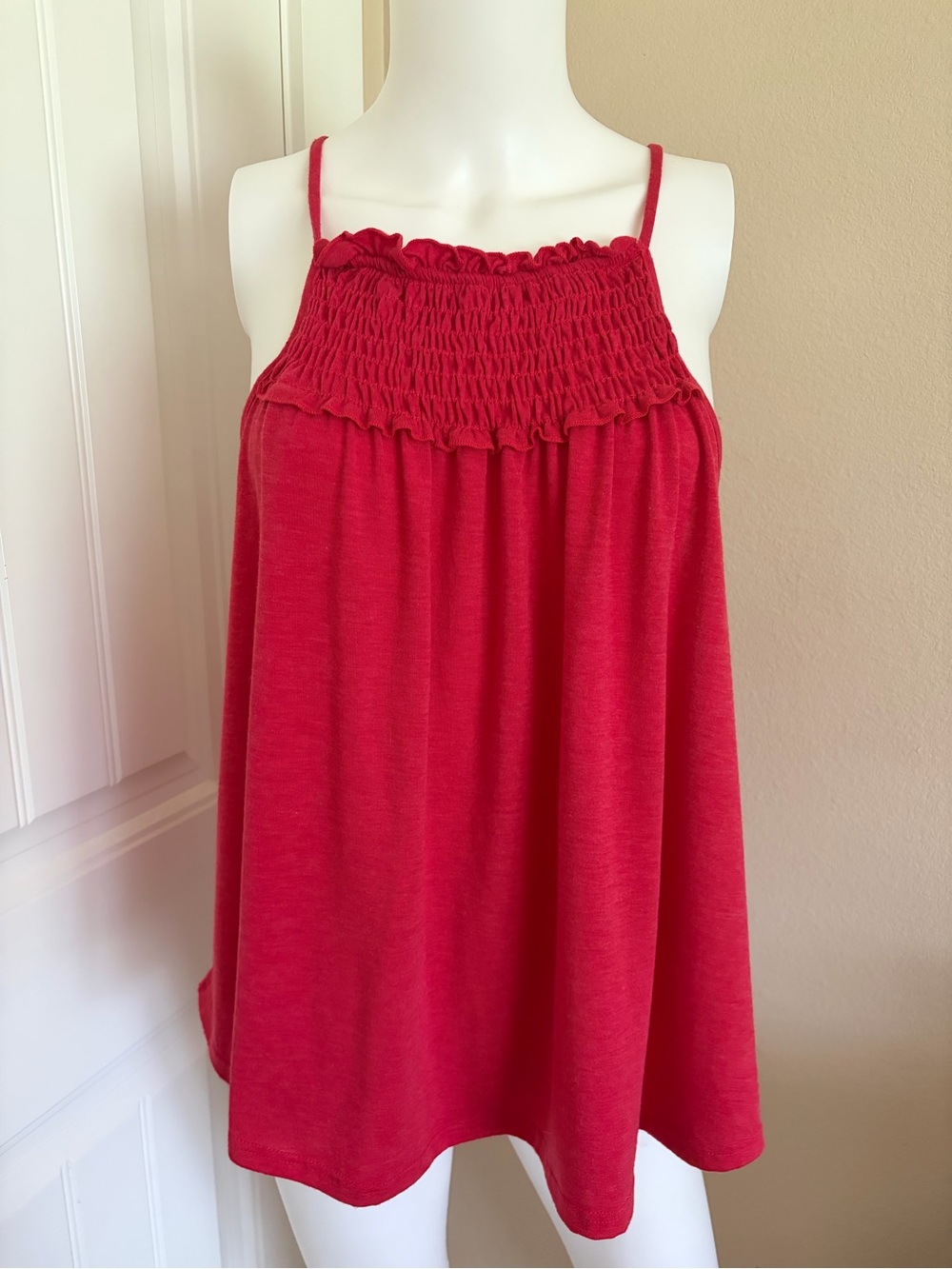 EarthBound Red Flowy Halter Top
